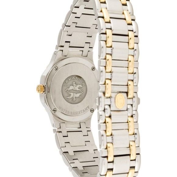 Concord 18K Gold Saratoga Watch! - Picture 2 of 4